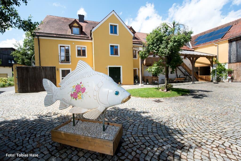 Hotel Fischhof Beer Mitterteich Esterno foto